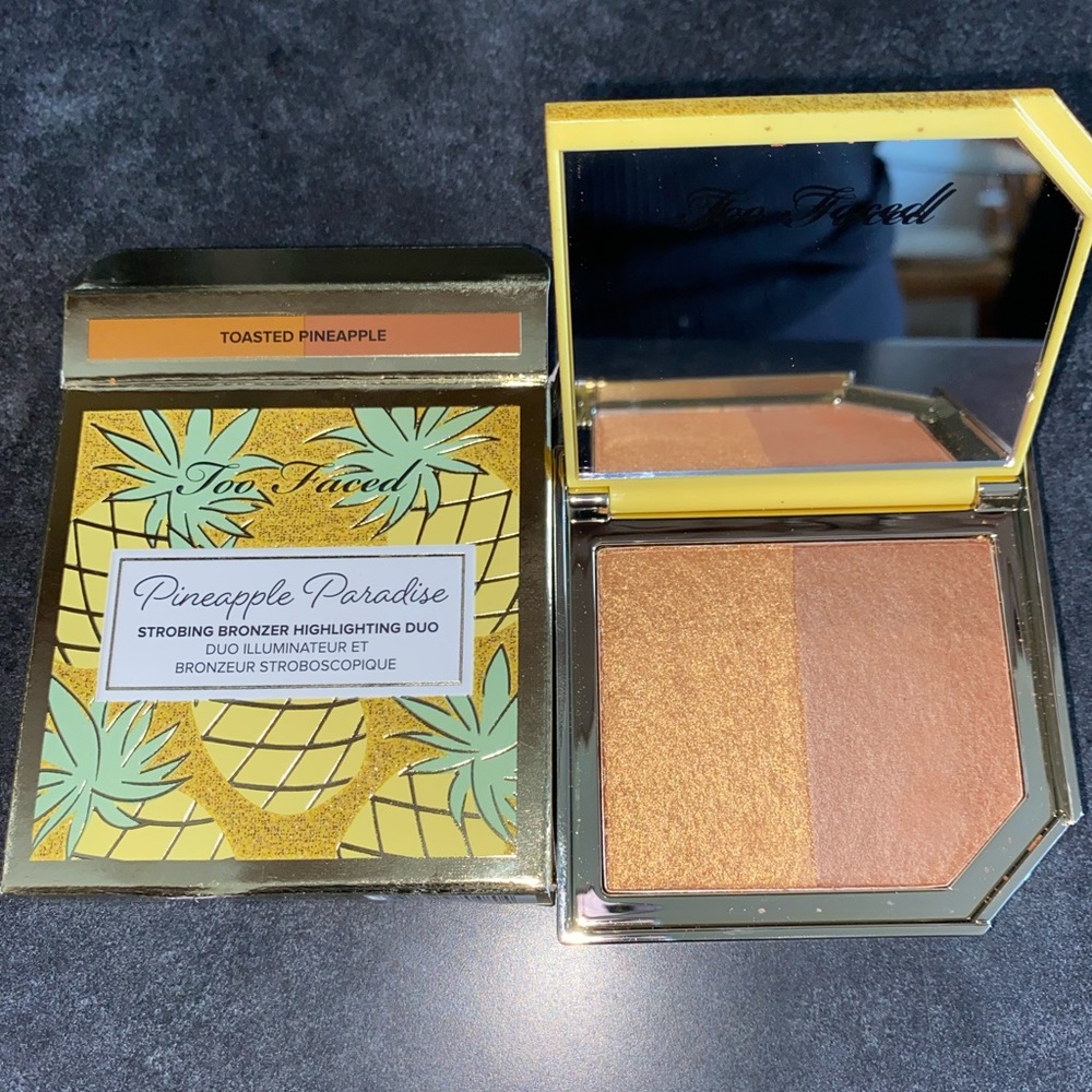 Too Faced pineapple paradise bronzer/highlight duo